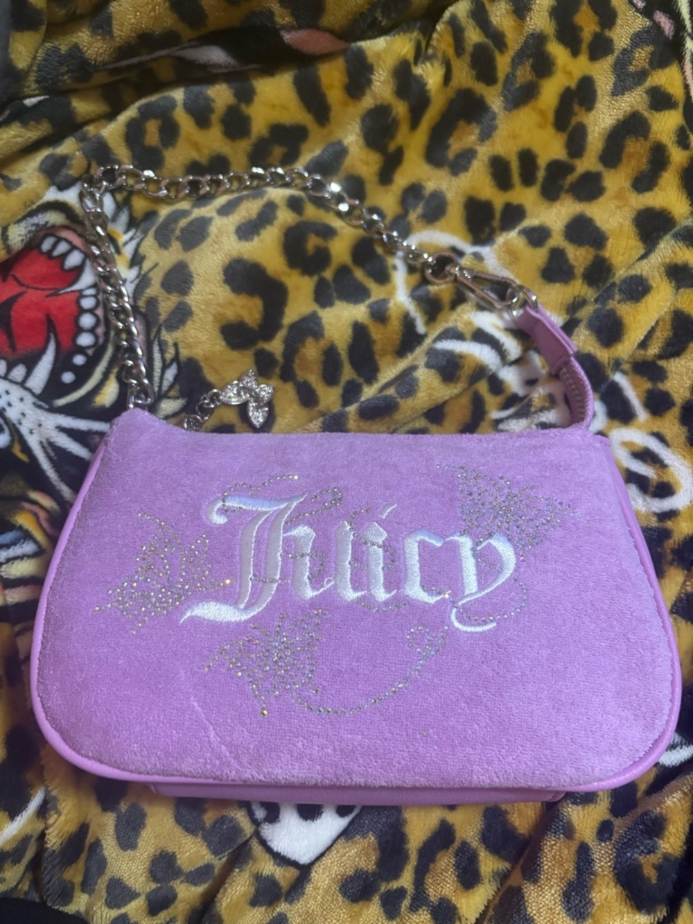 Purple Juicy Couture purse 💜
